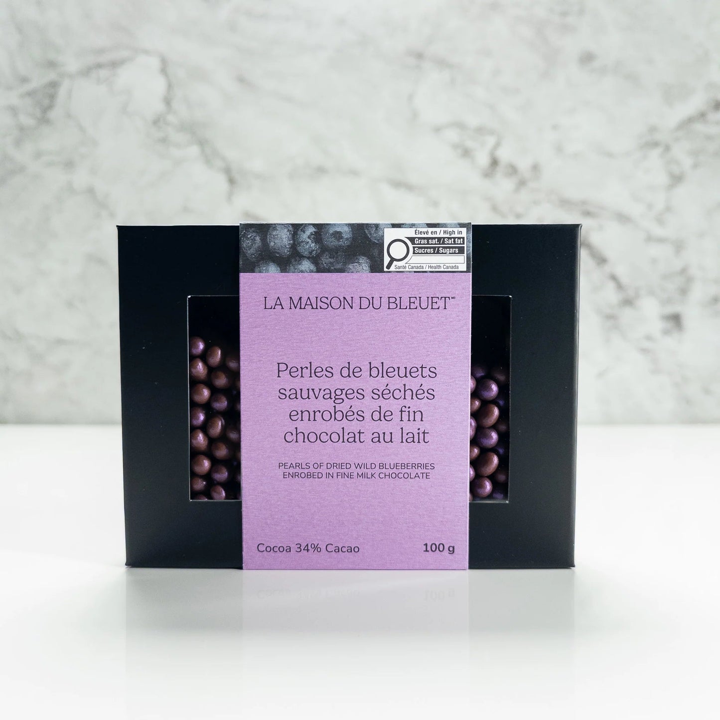 Perles Bleuets Sauvages Enrobés De Chocolat Au Lait Maison du bleuet
