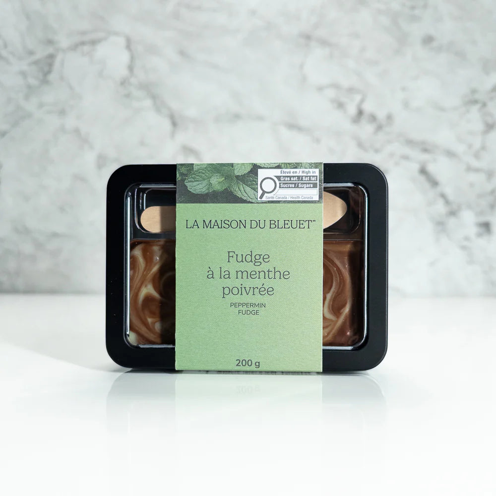 Fudge À La Menthe Et Au Chocolat Maison Maison du bleuet