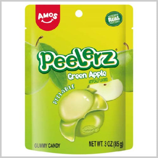 Peelerz green Apple gummy 3oz Exosweet