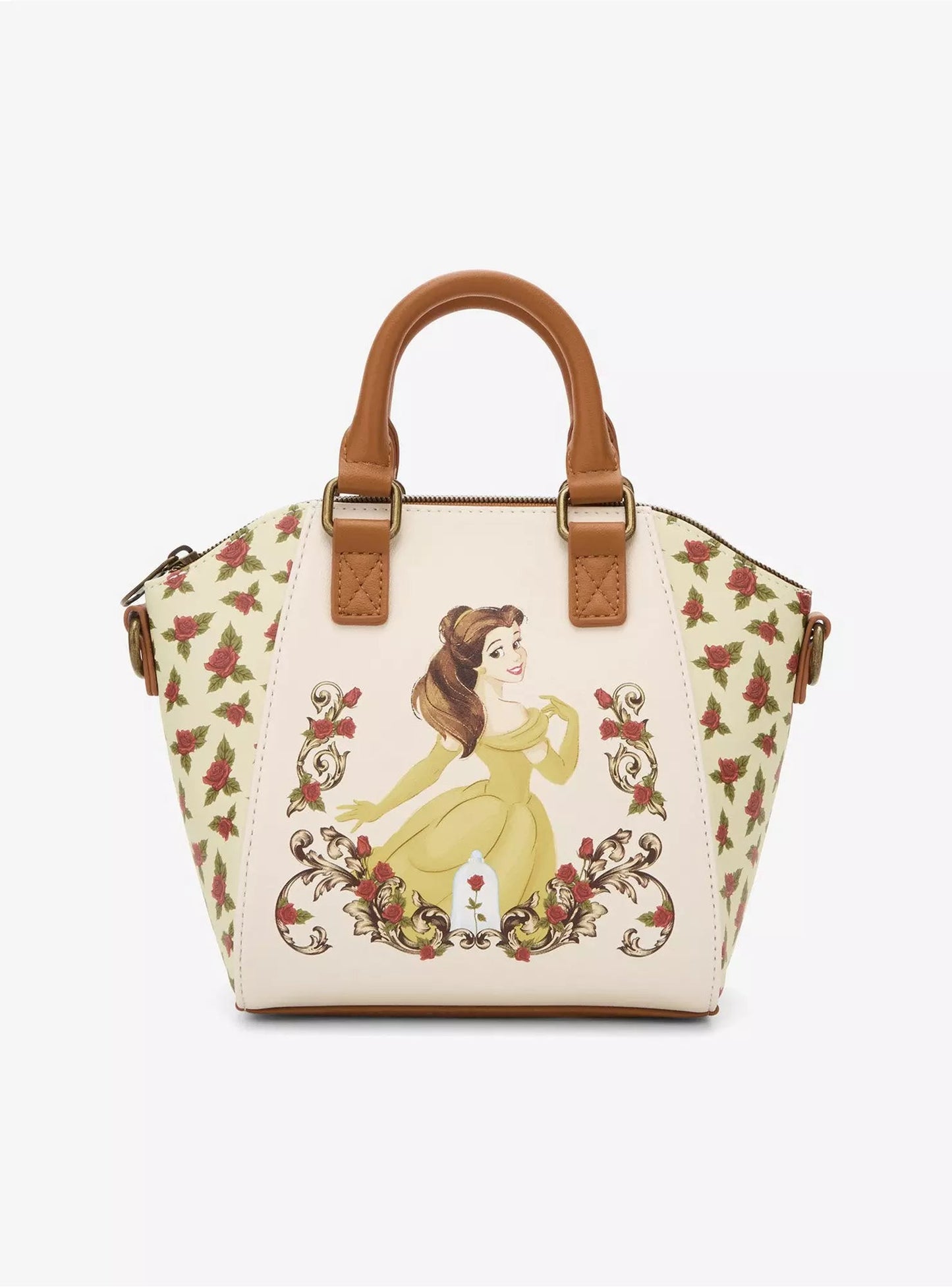Loungefly Disney Beauty And The Beast Floral Mini Satchel Bag HT/BL