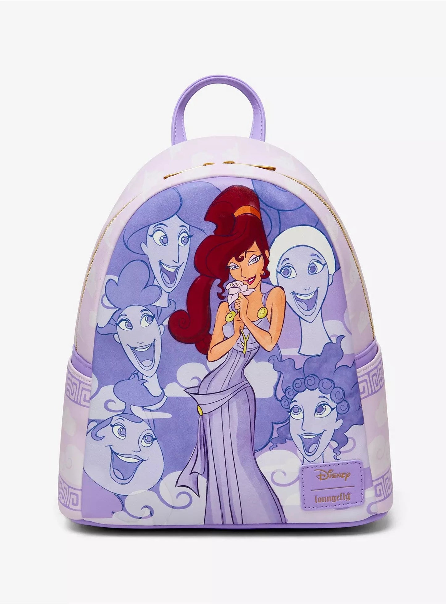 Loungefly Disney Hercules Meg & The Muses Mini Backpack HT/BL
