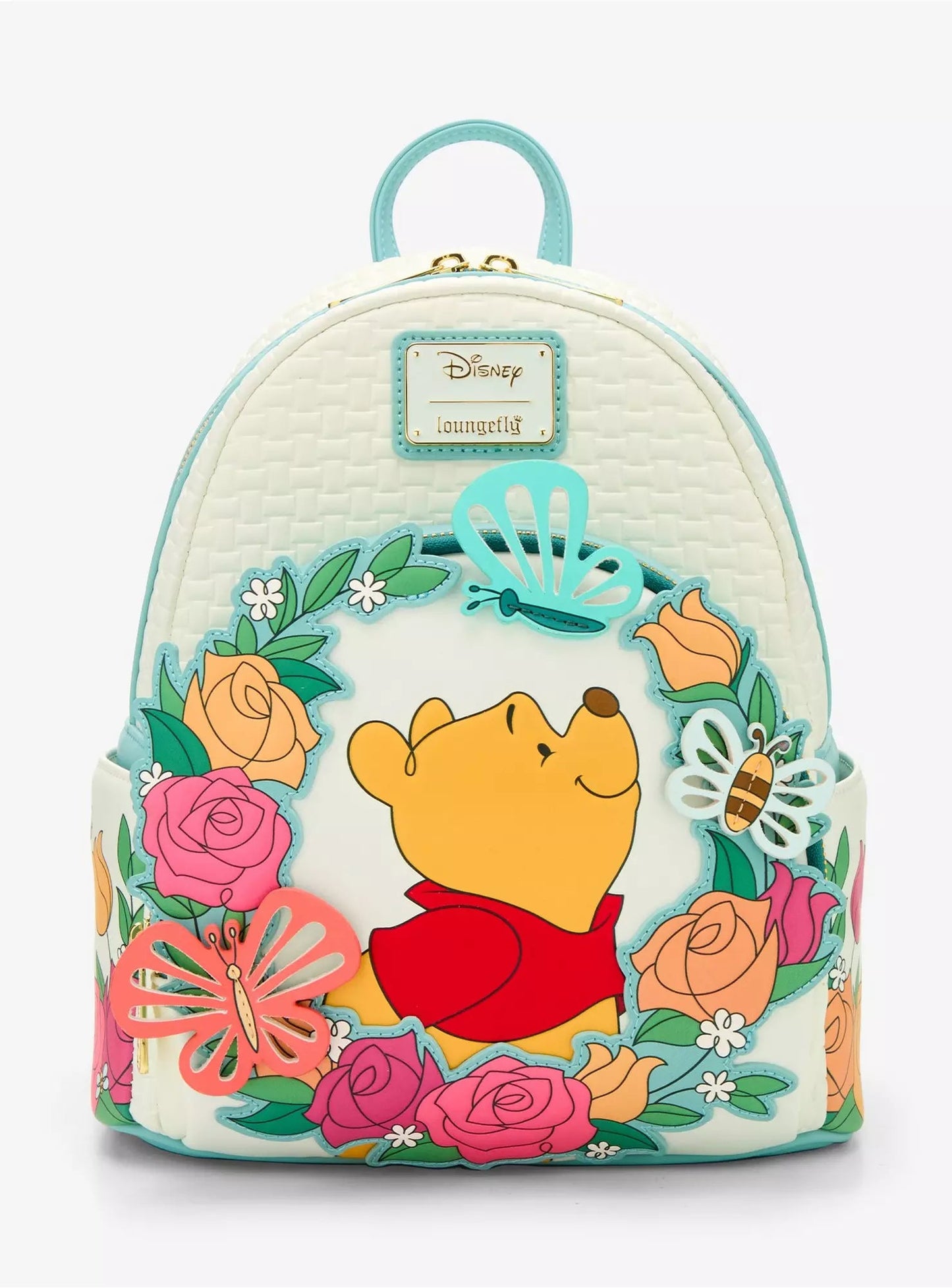 Loungefly Disney Winnie the Pooh Floral Mini Backpack HT/BL