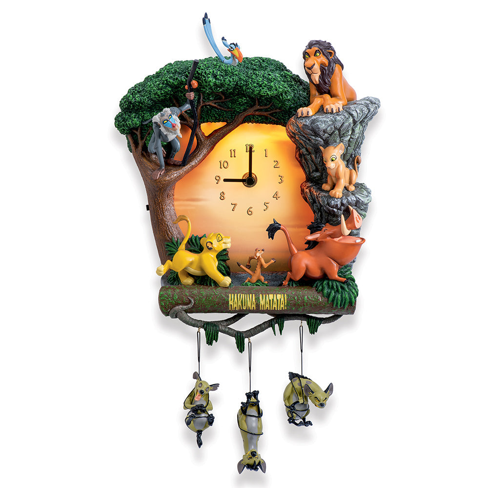 17 HAKUNA MATATA WALL CLOCK Bradford