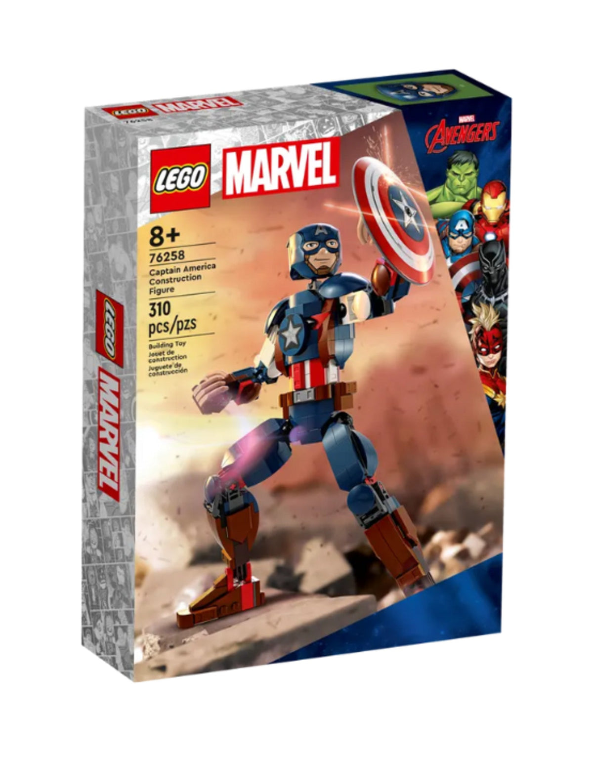 76258 Captain America Construction Figure Th toys lego