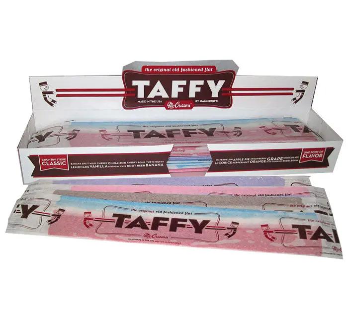 McCraw's Assorted Old Fashion Flat Taffy 21g 24ct D workin