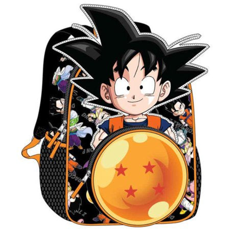 Dragon Ball Z Goku Big Face Kids Backpack Bioworld