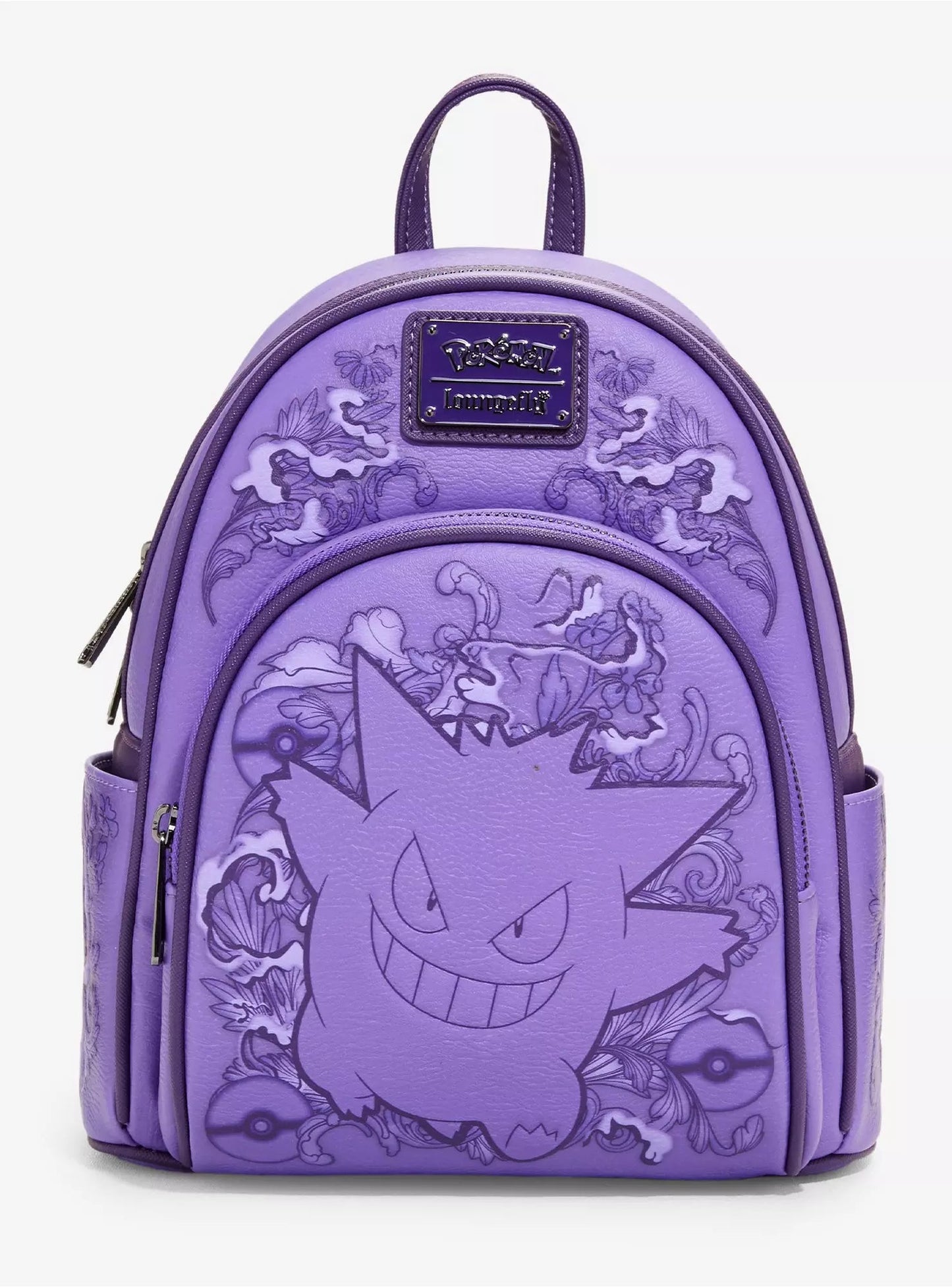 Loungefly Pokémon Gengar Purple Floral Mini Backpack HT/BL