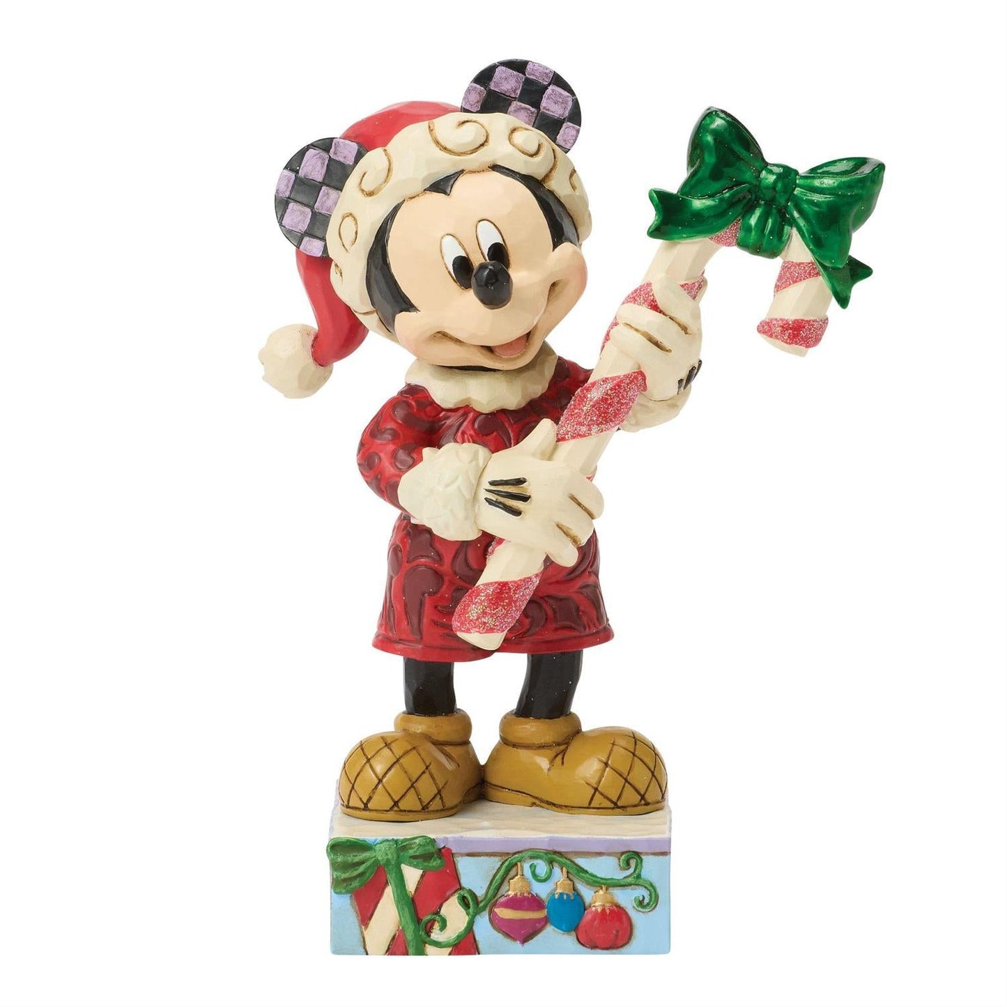 Mickey with Candy Cane Enesco