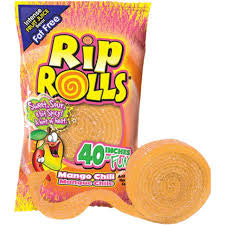 Sour Rip Rolls Mango Chil D workin