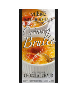hot chocolate creme brulee Village gourmet
