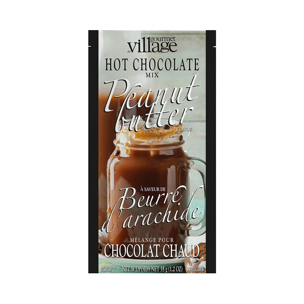 hot chocolate peanut butter Village gourmet