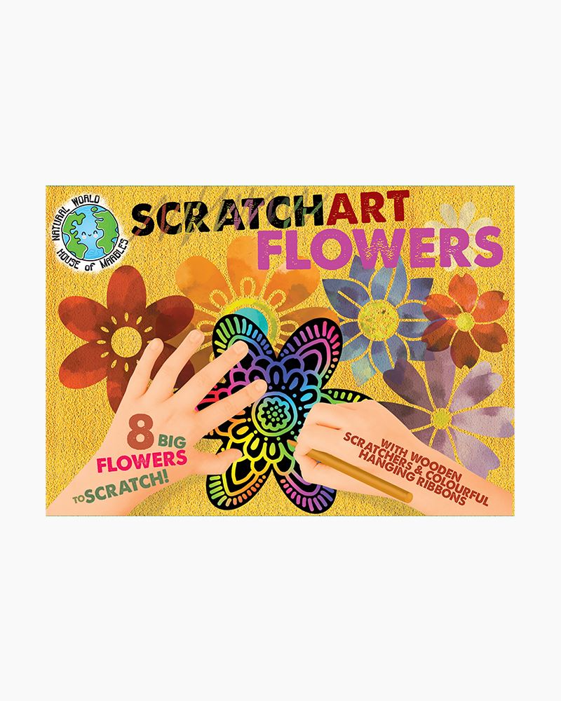 SCRATCHART FLOWERS House of mables