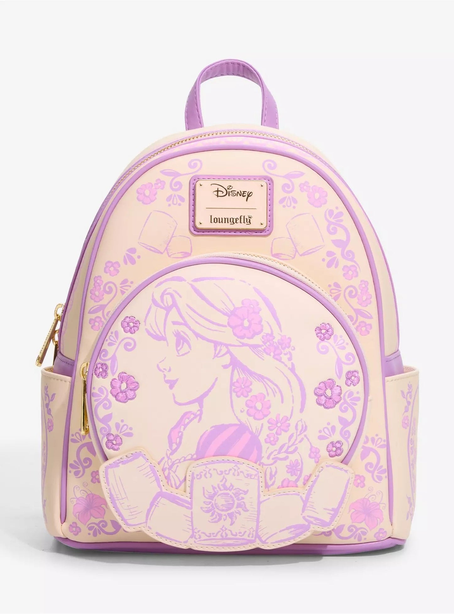 Loungefly Disney Tangled Rapunzel Sketched Mini Backpack HT/BL