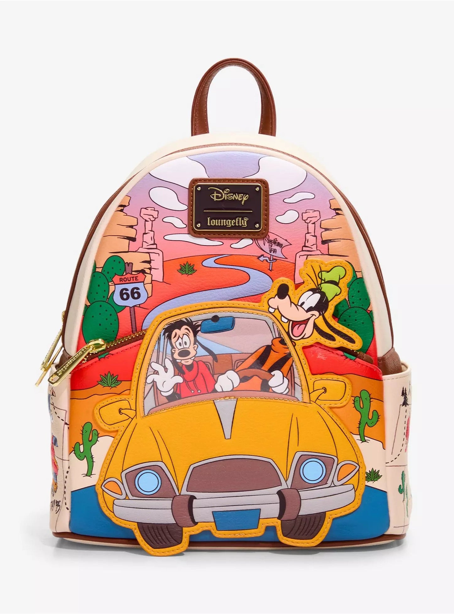 Loungefly Disney A Goofy Movie Road Trip Mini Backpack HT/BL