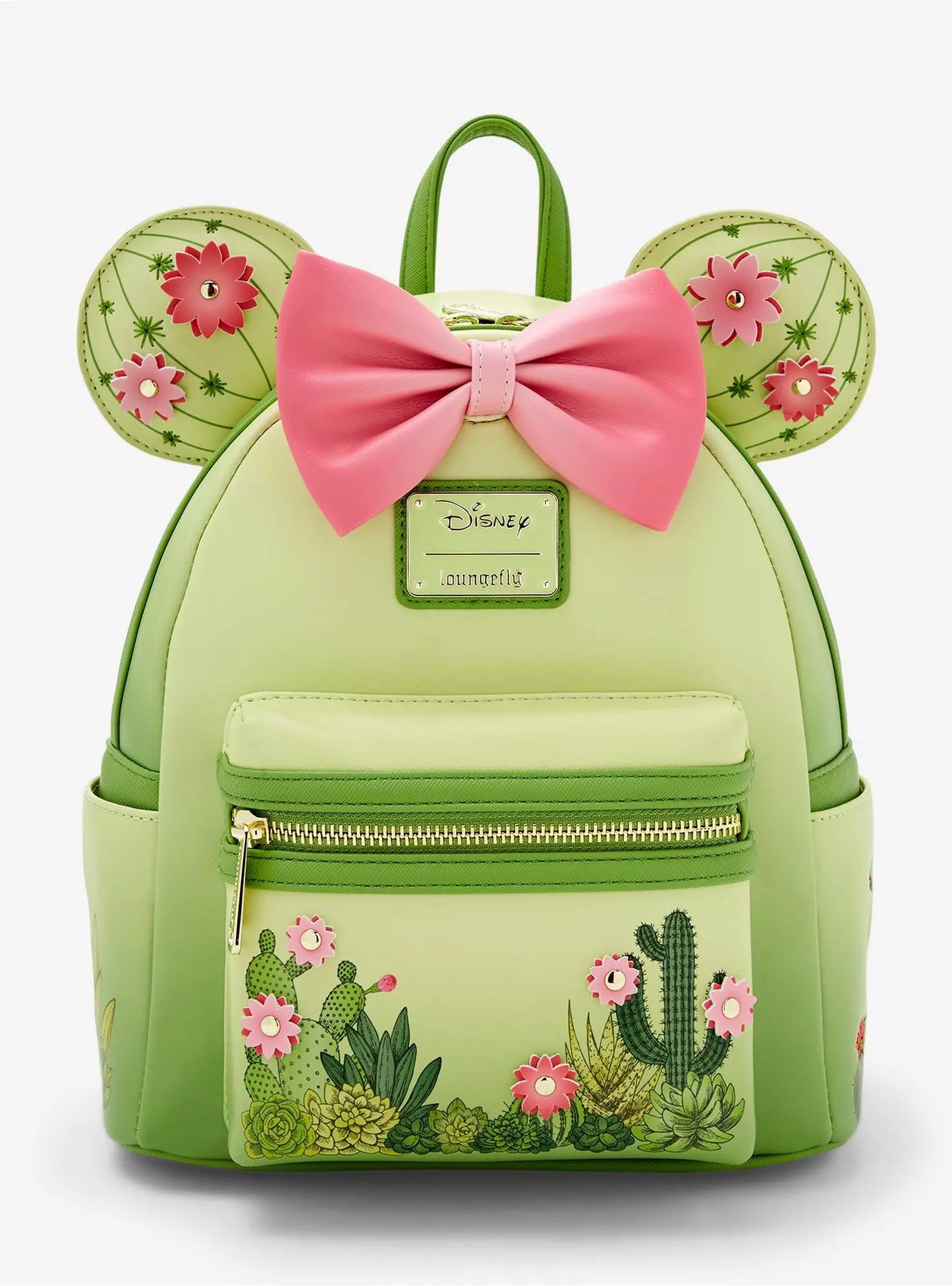 Loungefly Disney Minnie Mouse Cacti Ears Mini Backpack HT/BL