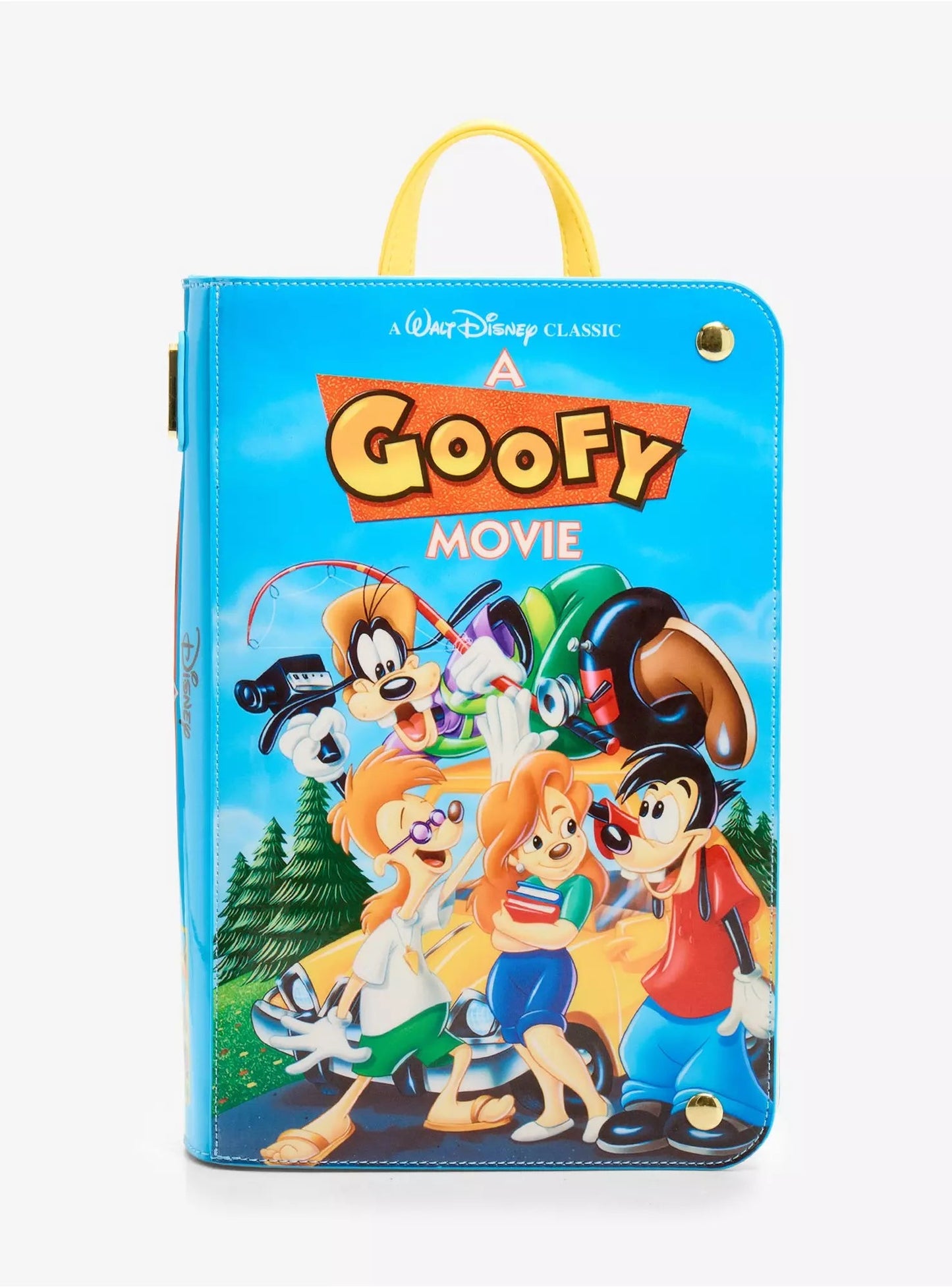 Loungefly Disney A Goofy Movie VHS Tape Figural Mini Backpack HT/BL
