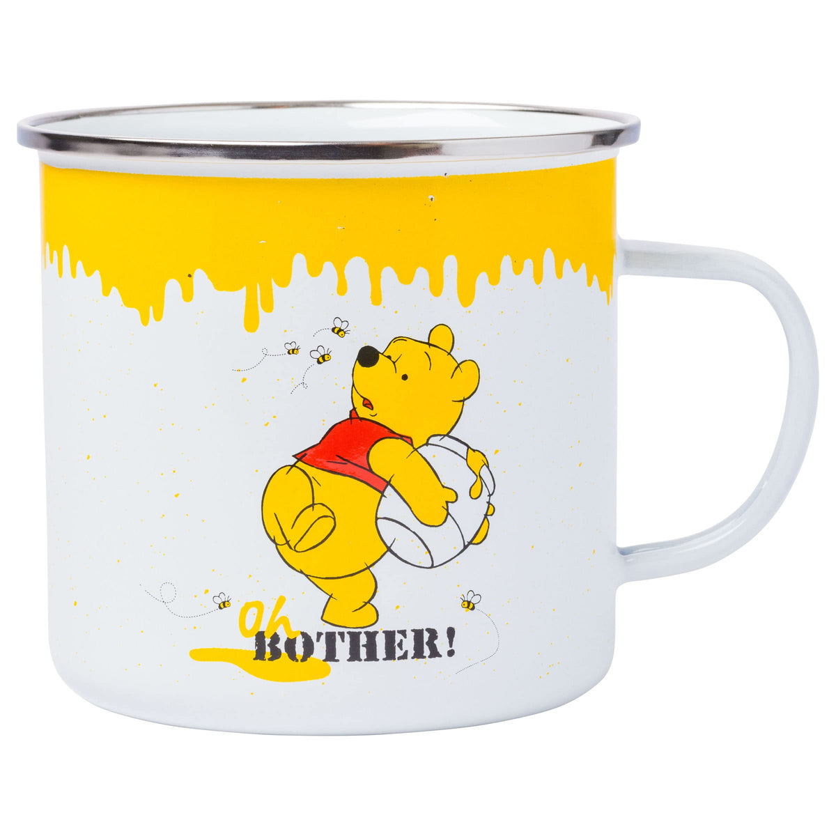 Tasse de camping en émail Winnie l'ourson Oh Bother Honey 21 oz Ma boutique
