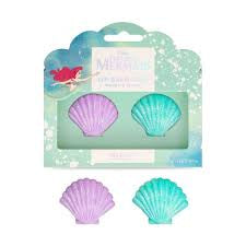 Little Mermaid Shell Lip Balm Duo - Strawberry and Blueberry Ma boutique