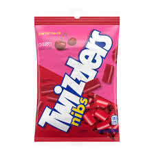 TWIZZLERS CHERRY NIBS PEG BAGS Ma boutique