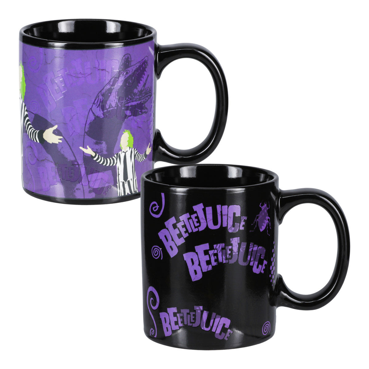 Beetlejuice XL Heat Change Mug Silver Buffalo