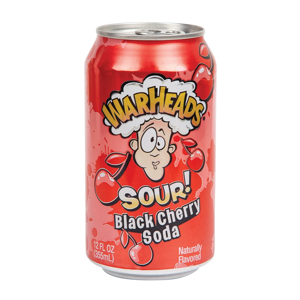 WARHEADS SOUR BLACK CHERRY SODA Confiserie et cie