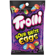 Trolli Sour Brite Eggs Peg Bag Confiserie et cie