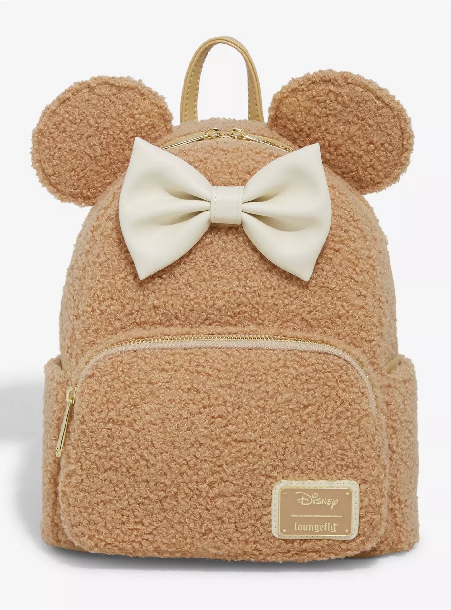 Loungefly Disney Minnie Mouse Sherpa Mini Backpack HT/BL