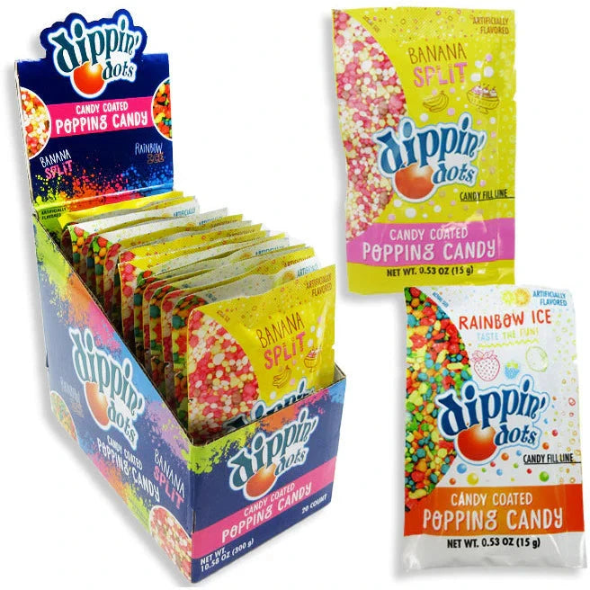 dipping dots banana split Ma boutique