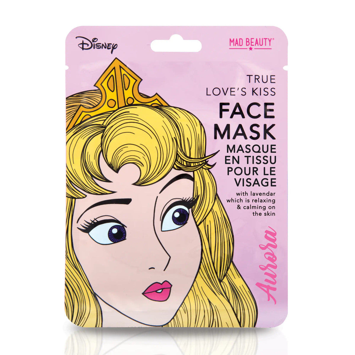 US DISNEY MAD Aurora Sheet Face Mask 12pc Mad beauty