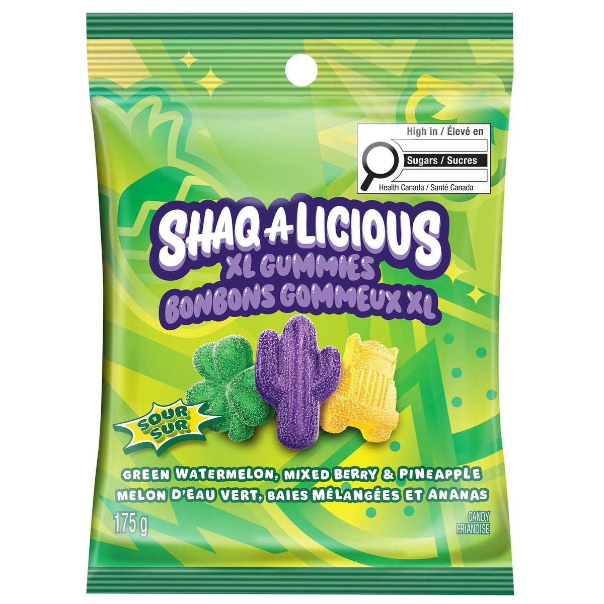 SHAQ A LICIOUS SOUR Confiserie et cie