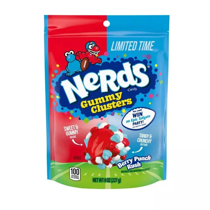 NERDS GUMMY CLUSTER BERRY PUNCH Confiserie et cie