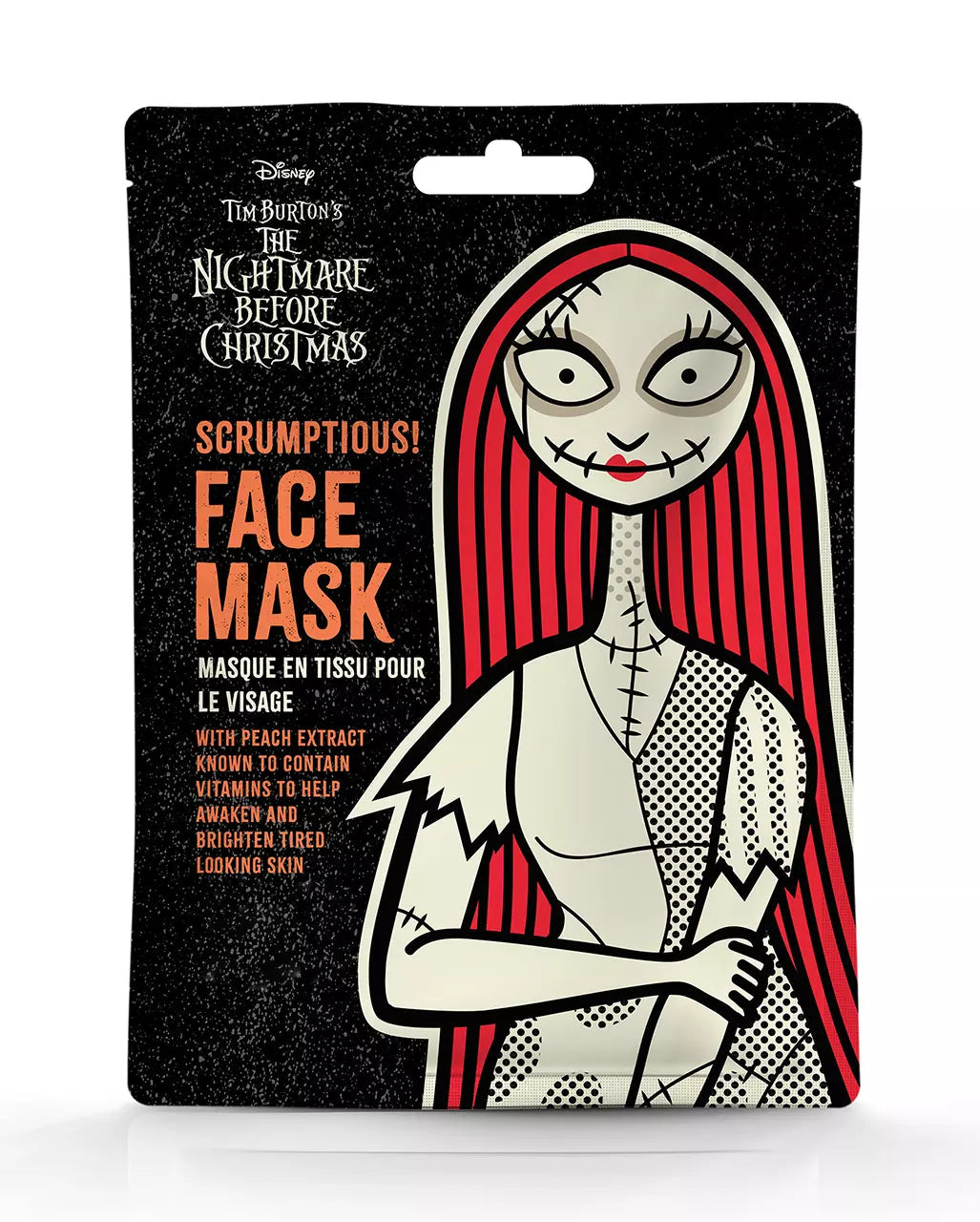 Nightmare Before Christmas Cosmetic Sheet - Sally - Peach Mad beauty