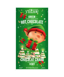 Chocolat chaud blanc devine vert Confiserie et cie