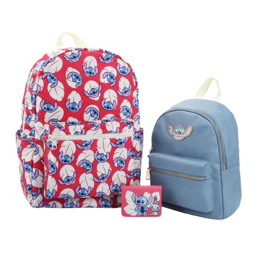 Disney -Lilo & Stitch 3 Piece Mega Backpack Gift Set
