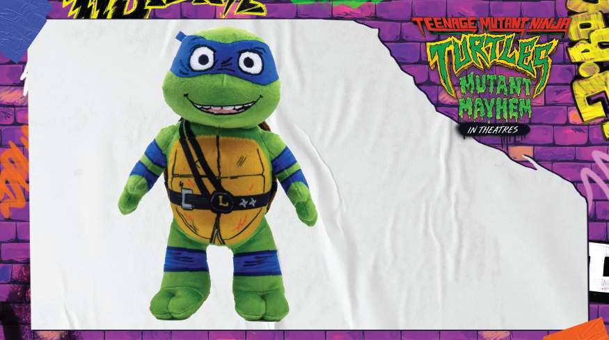 TMNT SMALL PLUSH - LEONARDO