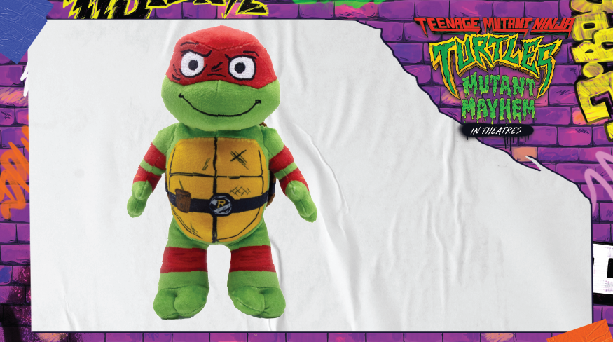 TMNT SMALL PLUSH - RAPHAEL Confiserie et cie
