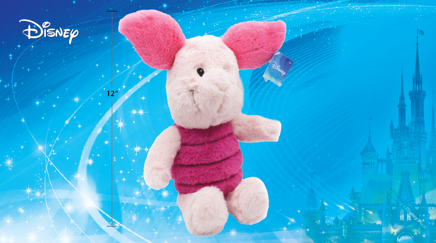 DISNEY SOFT PLUSH PIGLET Import dragon