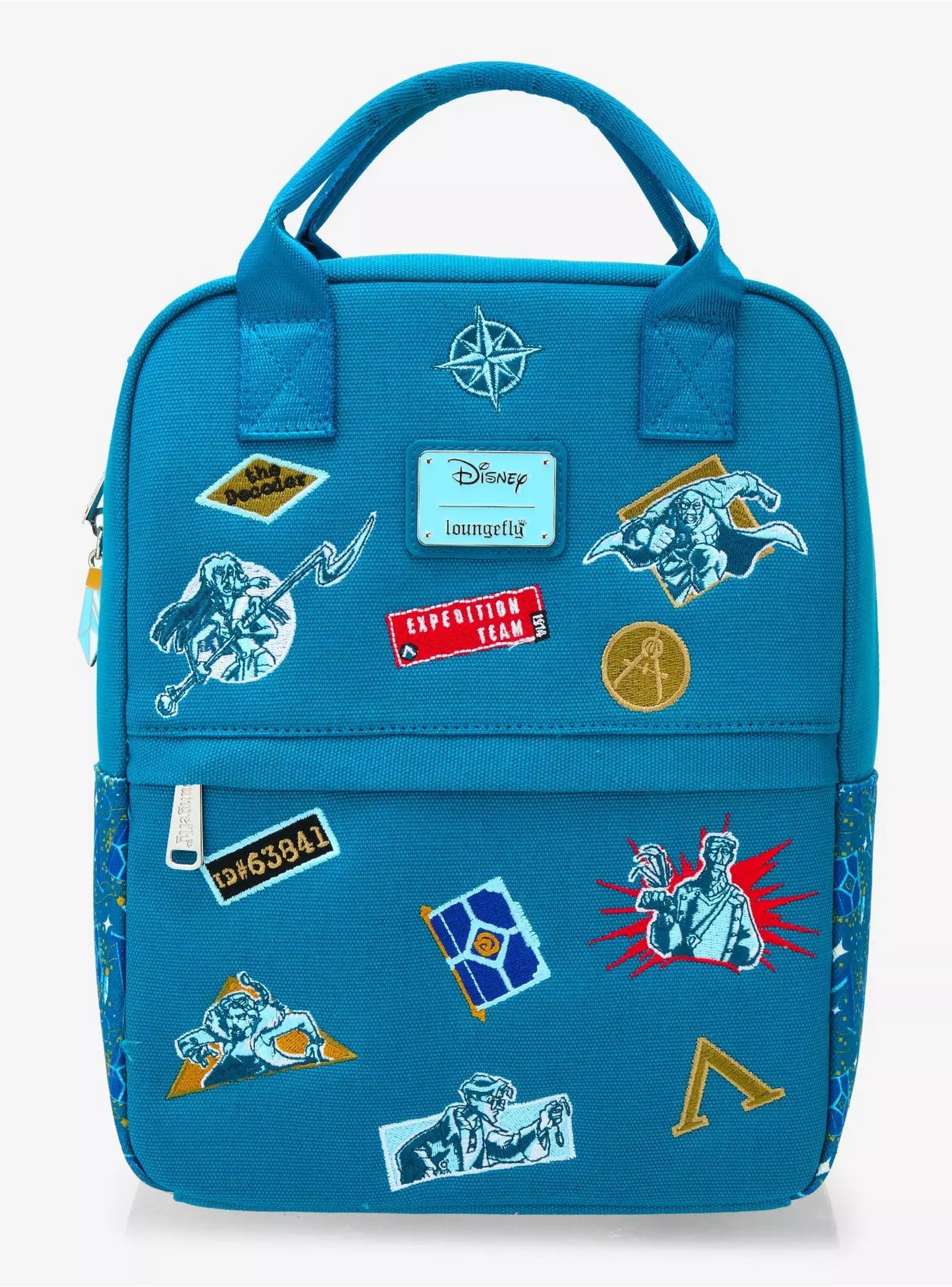 Loungefly Atlantis: The Lost Empire Embroidered Patches Mini Backpack HT/BL