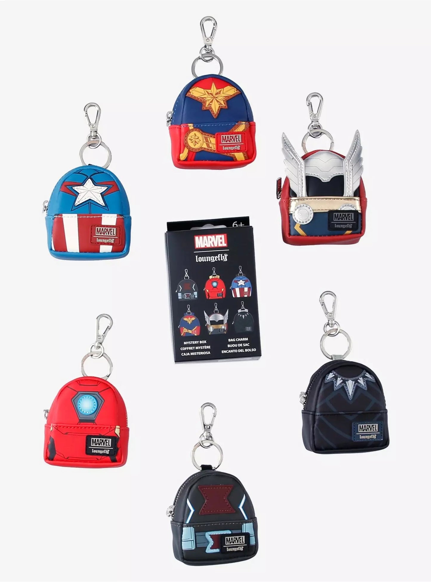 Loungefly Marvel The Avengers Blind Box Coin Purse HT/BL