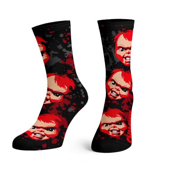Chucky Doll 2 Pack Crew Socks