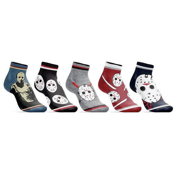 Friday The 13th Womens 5 Pack Socks Bioworld