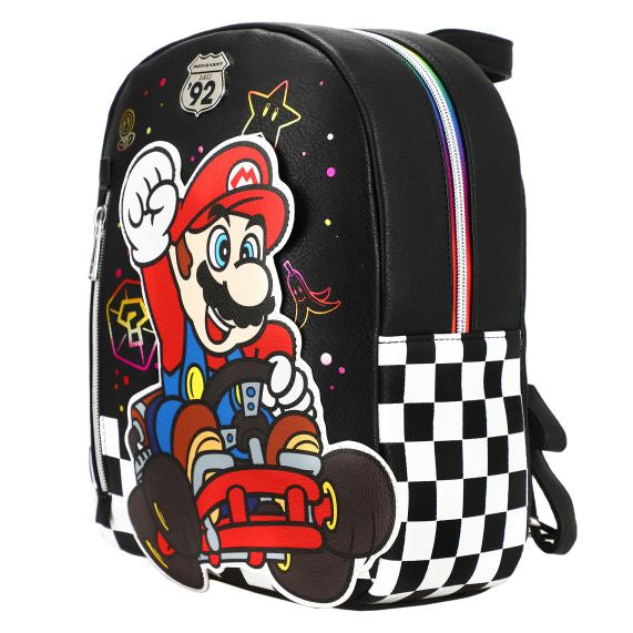 Mario Kart Mystery Box Since '92 Rainbow Mini Backpack Bioworld