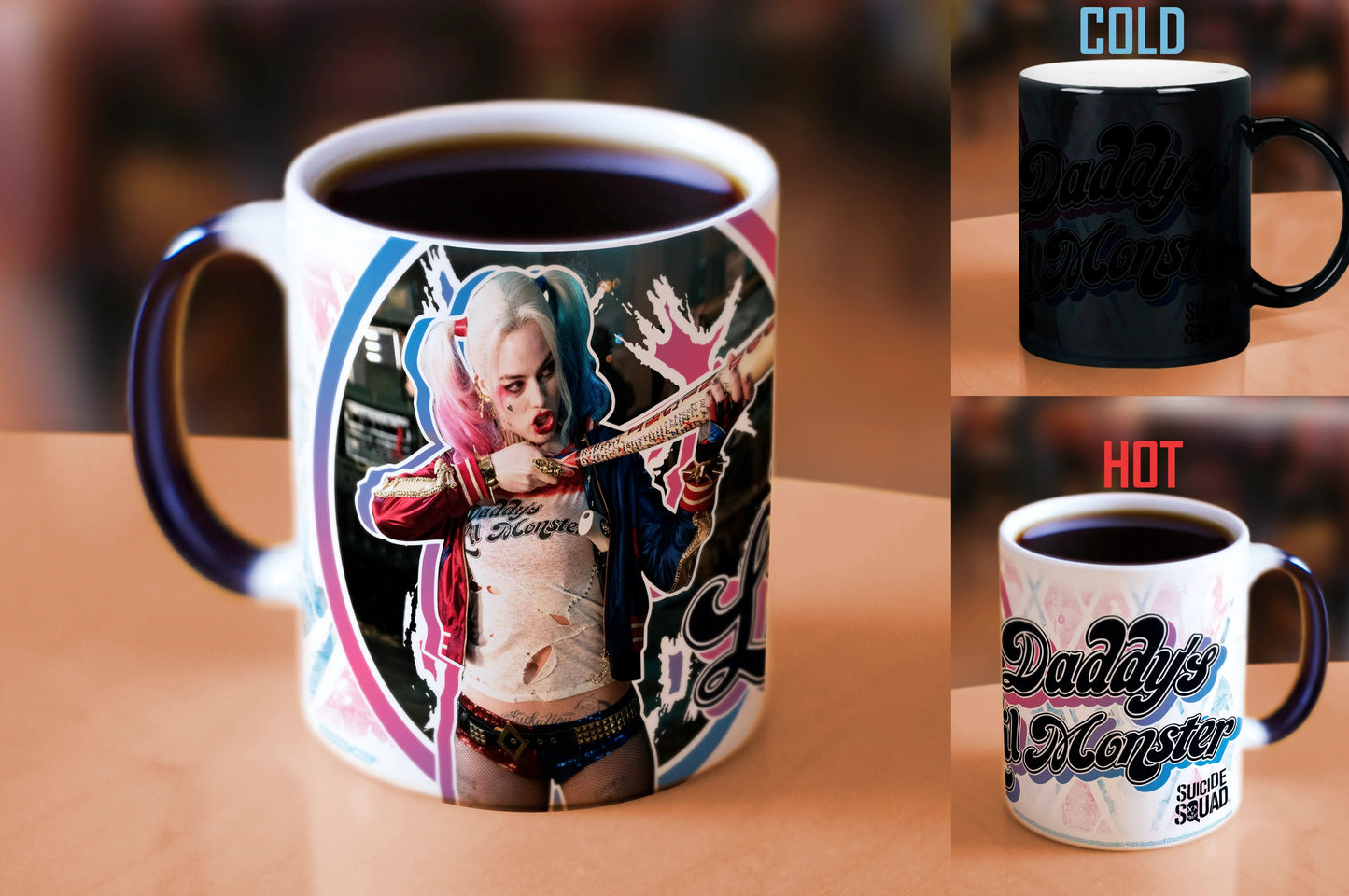 Suicide Squad (Daddys Lil Monster) Morphing Mugs® Heat-Sensitive Mug FilmCells