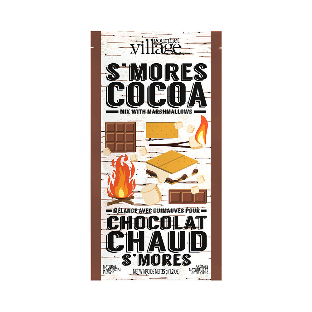 MINI CHOC CHAUD FEU DE CAMP SMORES Village gourmet