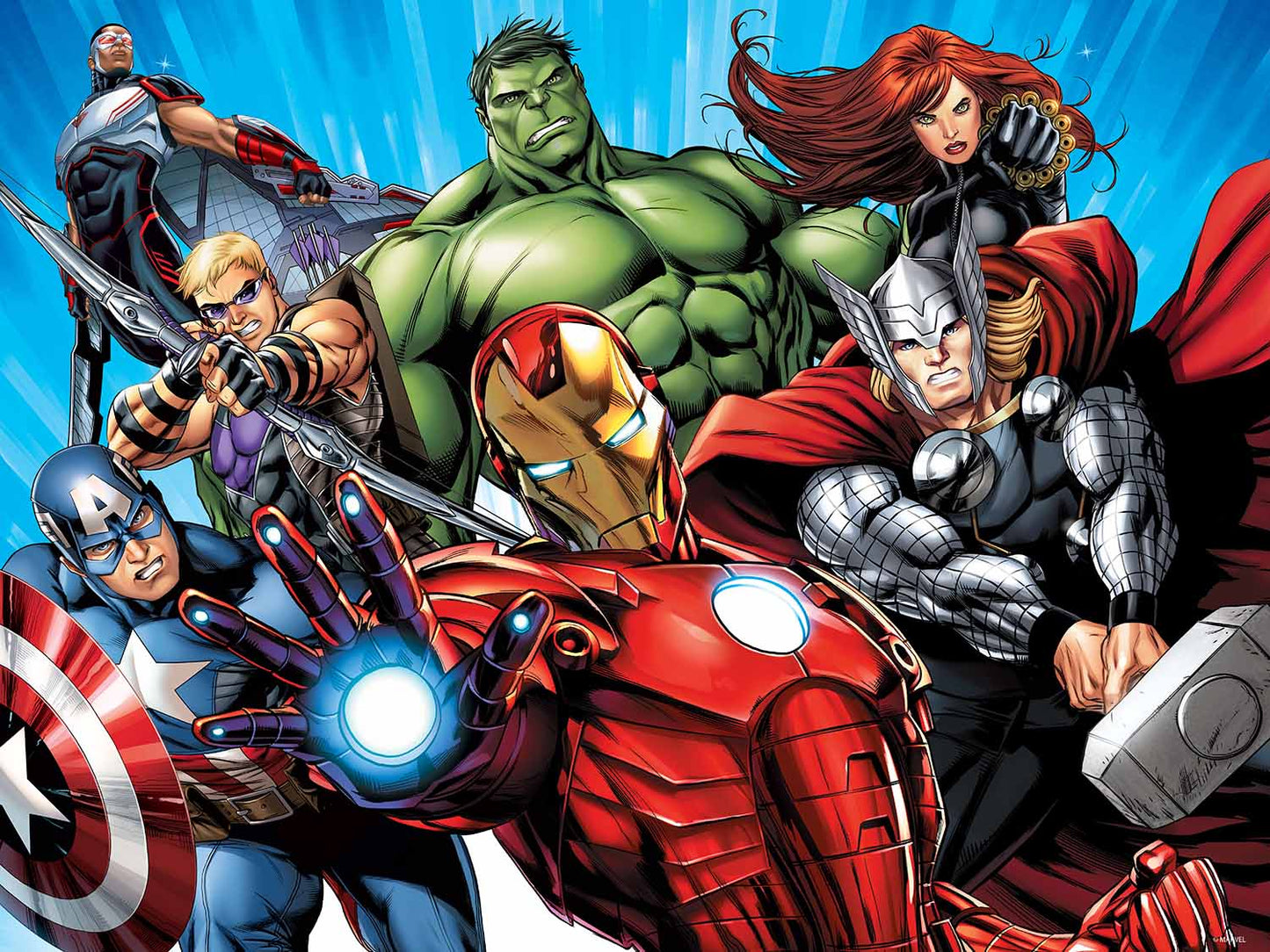 Avengers Marvel 3D Jigsaw Puzzle 32550 500pc 24x18"