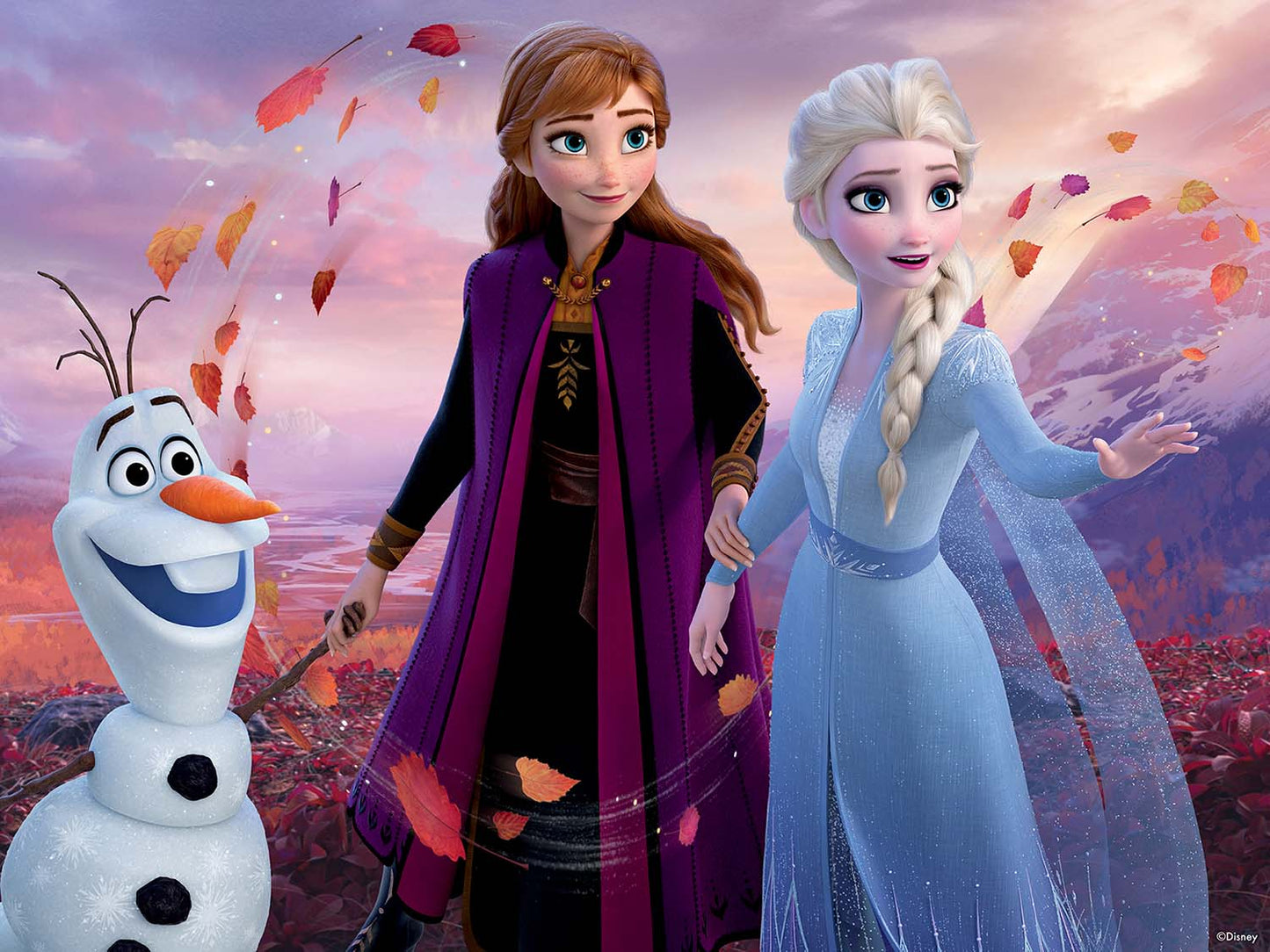 Frozen Disney Prime 3D Jigsaw Puzzle 32553 200PC
24x18" 1di