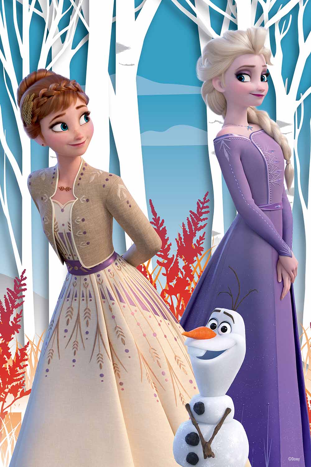 Frozen Disney 3D Jigsaw Puzzle in Tin Book Packaging 35559
300pc 18x12" 1di