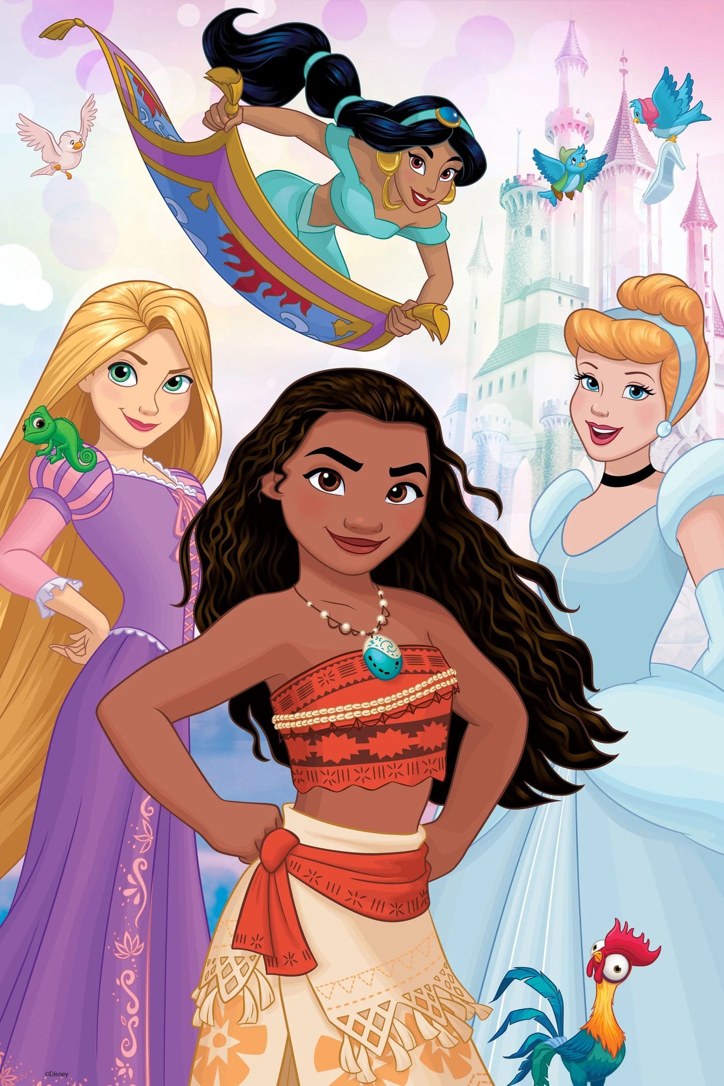 Princess Disney 3D Jigsaw Puzzle 33038 200pc 18x12" 1di