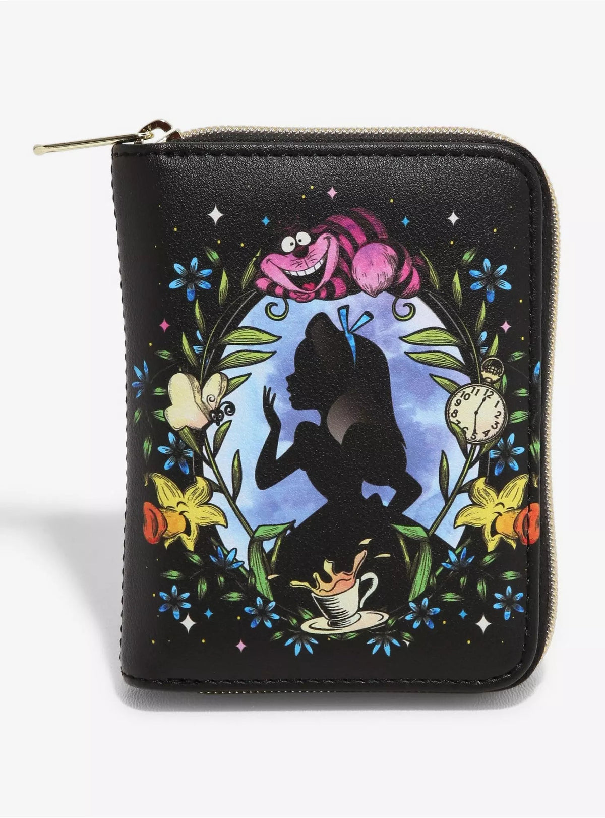 Loungefly Disney Alice In Wonderland Cameo Mini Zipper Wallet HT/BL