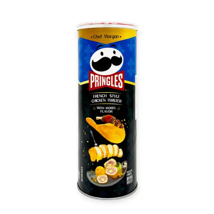 Pringles Potatoes chips French Chicken Wrap with Morello Mushrooms Flavor 80g